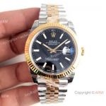 (EW) Replica Rolex Datejust II Two Tone Black Face 41 Watch Swiss 3235